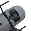 2.4G 4CH 6-Axis Gyro Optical Flow Localization Flybarless Scale RC Helicopter RTFMode 2 (Left Hand Throttle)with 2 Batteries