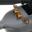 2.4G 4CH 6-Axis Gyro Optical Flow Localization Flybarless Scale RC Helicopter RTFMode 2 (Left Hand Throttle)with 2 Batteries