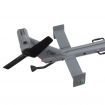 2.4G 4CH 6-Axis Gyro Optical Flow Localization Flybarless Scale RC Helicopter RTFMode 2 (Left Hand Throttle)with 2 Batteries