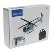 2.4G 4CH 6-Axis Gyro Optical Flow Localization Flybarless Scale RC Helicopter RTFMode 2 (Left Hand Throttle)with 2 Batteries