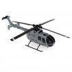 2.4G 4CH 6-Axis Gyro Optical Flow Localization Flybarless Scale RC Helicopter RTFMode 1 (Right Hand Throttle)with 2 Batteries
