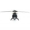 2.4G 4CH 6-Axis Gyro Optical Flow Localization Flybarless Scale RC Helicopter RTFMode 1 (Right Hand Throttle)with 2 Batteries