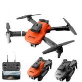 LYZRC E100 WIFI FPV with 4K Camera 360 Obstacle Avoidance 15mins Flight Time 4K Single CameraTwo BatteriesOrange