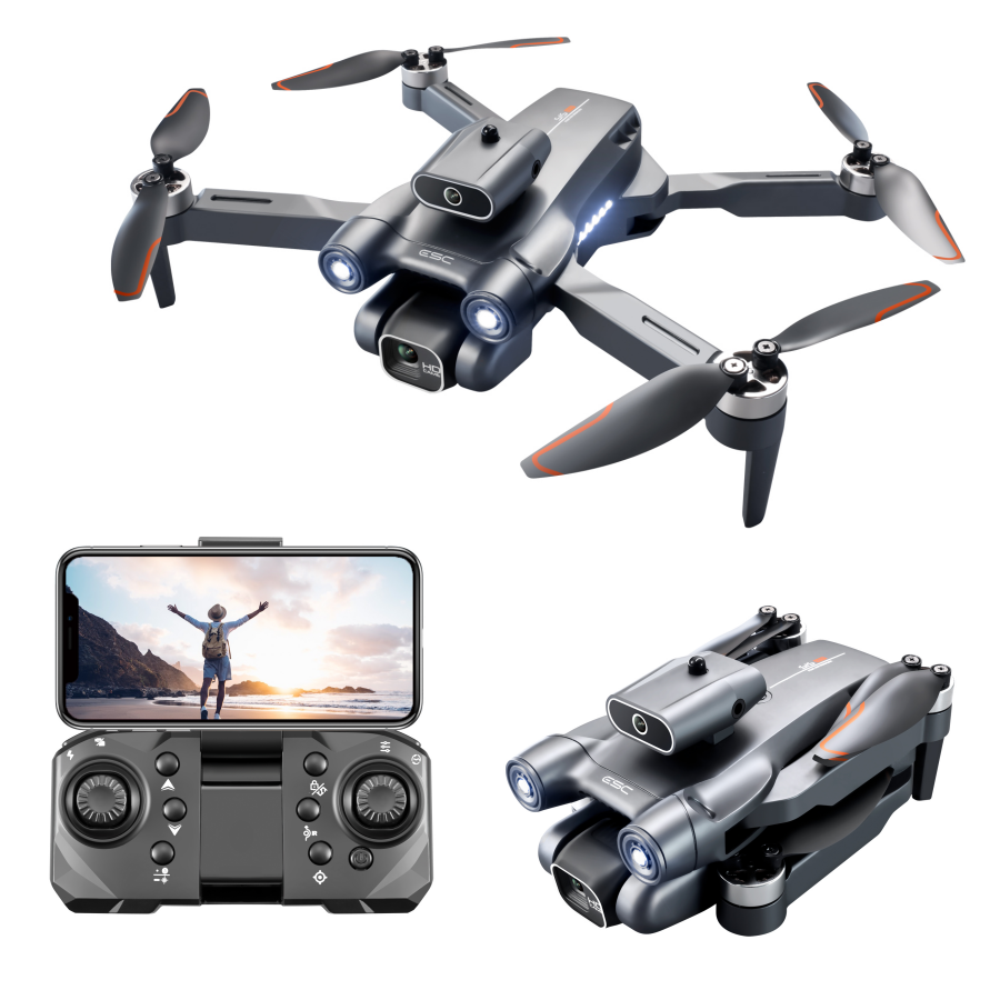 2.4G WIFI FPV With 6K 720P HD Camera 18mins Flight Time Optical Flow Positioning Brushless Foldable One Battery