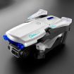 WIFI FPV with 4K single HD Camera 360 Obstacle Avoidance Optical Flow Positioning LED Light Two Batteries Black