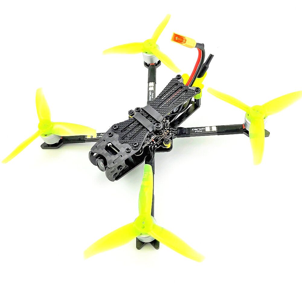 DarwinFPV Baby Ape/Pro 142mm 3" 2-3S FPV Racing RC Drone PNP 1104 4300KV Brushless MotorBaby Ape ProYellow