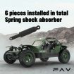 WPL WP14 RTR 1/16 2.4G 4WD RC Car Off-Road Truck Full Proportional Fast Attack Vehicles Model ToysCamouflage Yellow