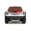 2.4G 4WD 45km/h Brushed RC Car Pickup Off-Road Climbing Truck LED Light Full Proportional Vehicles Models Toys Blue