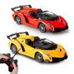 4CH Remote Control Car RC Car 1/18 Scale Electric Sport Racing Hobby Toy Drift Car Vehicle with Lights Kids Toys Gifts for BoysRed