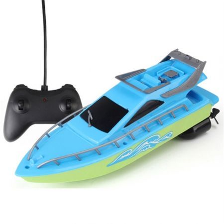 Remote Control RC Boat Speedboat Water Remote Control High-speed Rowing Toy Tough Endurance Water Boy Speedboat GiftRed