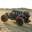 JJRC Q141 1/16 2.4G 4WD Off Road High Speed RC Car Racing Desert Electric Vehicle Models w/ LED lightBlack