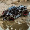 JJRC Q141 1/16 2.4G 4WD Off Road High Speed RC Car Racing Desert Electric Vehicle Models w/ LED lightBlack