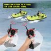 LMRC LM13-D RTR 2.4G 4CH RC Boat Motorboat Remote Control Racing Ship Waterproof Speedboat Toys Vehicle ModelsOne BatteryGreen