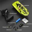 LMRC LM13-D RTR 2.4G 4CH RC Boat Motorboat Remote Control Racing Ship Waterproof Speedboat Toys Vehicle ModelsTwo BatteryGreen