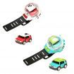 4DRC NEW C17 Mini Watch RC Control Car Hot Sales Children's Cute Cartoon Electric Car Small Cool Colorful Lights Green