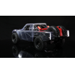 1/32 RWD Mini Truck RC Car KIT Rear Drive SUV DIY Parts Pipe Micro Roll Cage Trophy Movable Off-road Climbing With Motor ESC Servo Red