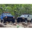 RTR 1/12 2.4G 4WD RC Car Rock Crawler LED Lights Off-Road Truck Full Proportional Vehicles Models One Battery Blue