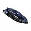 2.4G Stunt 360 Rolling with LED Lights 5CH RC Boat High Speed Speedboat Waterproof Electric Racing Vehicles Lakes Pools Black