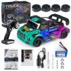 RTR 1/16 2.4G 4WD RC Car Off-Road Remote Control Drift Truck High Speed Racing Vehicles Models Kids Children Toys Blue