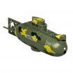 ShenQiWei 3311M 27Mhz/40Mhz Electric Mini RC Submarine Boat RTR Model ToyArmy Green