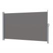 Instahut Side Awning Sun Shade Outdoor Blinds Retractable Screen 1.8X3M Grey