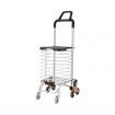 Emajin Foldable Shopping Cart Trolley 35L Grocery Bag Rolling Wheel Portable