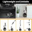 Emajin Shopping Trolley Cart Foldable 45KG Black