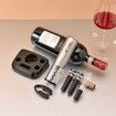 Electric Wine Opener Set with Stand One-click Button Rechargeable Cordless Bottle Openers with Wine Pourer for Home Party Wedding