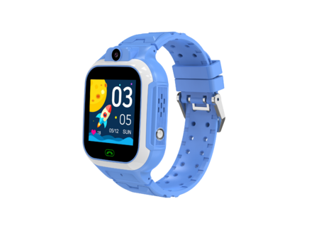 4G Watch Phone Children Kids Smart Watch Dail, Voice Messages & Video Calls, GPS Location,  Historical Tracking Camera Pink