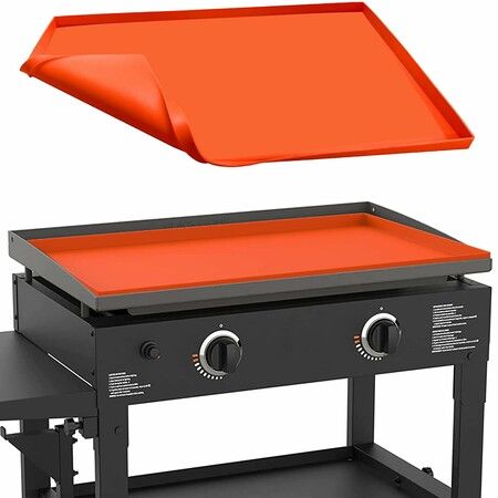 Silicone Griddle Mat for Blackstone 28 Inch Griddle,Heavy Duty Food Grade Silicone Griddle Cover,Protect Your Griddle from Dirt & Rust All Year Round (28Inch)