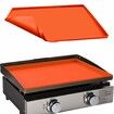 Silicone Griddle Mat for Blackstone 22 Inch Griddle,Heavy Duty Food Grade Silicone Griddle Cover,Protect Your Griddle from Dirt & Rust All Year Round (22Inch)