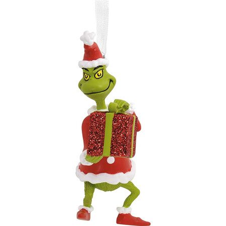 How The Grinch Stole Christmas! Grinch with Present Christmas Ornament
