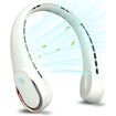 Neck Fan, Portable Fan Strong Wind, Upgraded 5200mAh, White