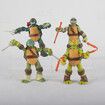 Ninja Turtles: Mutant Mayhem Basic Figure Turtle 4-Pack Bundle by Playmates Toys for Age 3-12