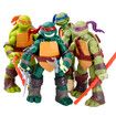 Ninja Turtles: Mutant Mayhem Basic Figure Turtle 4-Pack Bundle by Playmates Toys for Age 3-12