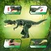 Dinosaur Telescopic Swing Fidget Toy, Trigger The T-Rex Toy for Kids and Adults Age 3 4 5 6 7(With lights With Sound Effect, Green)