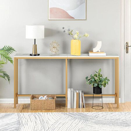 Small side store console table