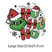 3 Pcs Christmas Iron on Patches on Transfers on Decal Unique Christmas Iron on Transfer Sticker Xmas Patches for T-Shirts Clothing Bags DIY Decoration