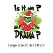 3 Pcs Christmas Iron on Patches on Transfers on Decal Unique Christmas Iron on Transfer Sticker Xmas Patches for T-Shirts Clothing Bags DIY Decoration