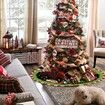 Merry Christmas Tree Skirt Collar 48 Inch Green Soft Farmhouse Xmas Holiday Decoration (Grinch)