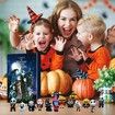 Halloween Toys Advent Calendar 2023 With 24 Halloween Toys, 24 Days Halloween Countdown Advent Calendar Kids, Gifts For Kids Boys Girls Adults Men Women