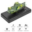 Mini RC Submarine Toy, Remote Control Submarine, Mini Simulation Military Remote Control 6 Channel Submarine Toy Model (Green)