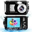 Waterproof Camera 30 MP Full HD 1080P Video Recorder 16X Zoom Selfie Dual Screens Digital Camera