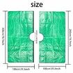 Landscape Tarp for Trimming with 12 inch Hole, Garden Tree Pruning Waterproof Tarp