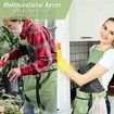 Gardening Apron, Garden Apron with Quick Release Pockets for Harvesting Gardening, Water Resistant Apron for Men and Women