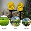 Halloween Skull Pathway Lights, Garden Stake Lights Halloween Outdoor Decorations, Waterproof  3D LED Skull Halloween Decor for Yard Porch Lawn Pathway Garden