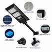 Solar Street LED Light Motion Sensor Remote Outdoor Garden Yard Flood Down Lamp Security Parking Lot Spot Floodlight Pole Waterproof 160 LEDs 200W