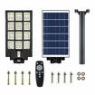 1000W Commercial LED Solar Street Light Road Lamp Motion Sensor Remote Outdoor Garden Wall Dusk To Dawn Patio Parking Lot Flood Pole Waterproof