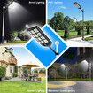 1000W Commercial LED Solar Street Light Road Lamp Motion Sensor Remote Outdoor Garden Wall Dusk To Dawn Patio Parking Lot Flood Pole Waterproof