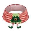 Christmas Tree Collar,Xmas Red Tree Ring for Artificial Trees,Foldable Reusable Tree Box Decor for Home,School,Office Party Decoration